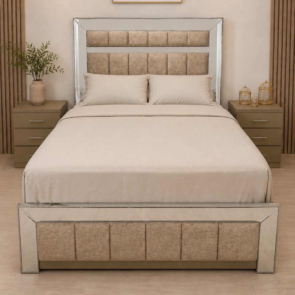 CAMA CON ESPEJO
