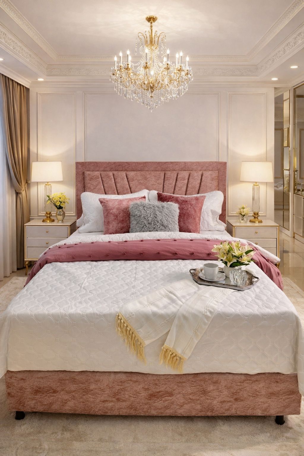 Somier+Cabecero Pinky